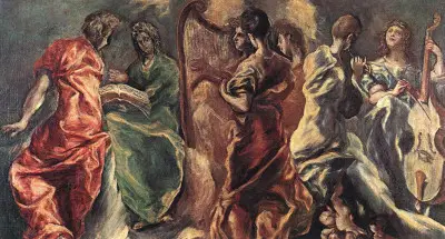 Concert of Angels by El Greco